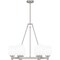 Quoizel Penning Chandelier 6 Lights Brushed Nickel PNG5028BN - alternate 6
